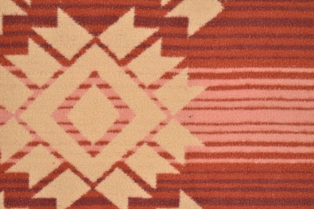Vintage 30's Deco Camp Blanket - 4