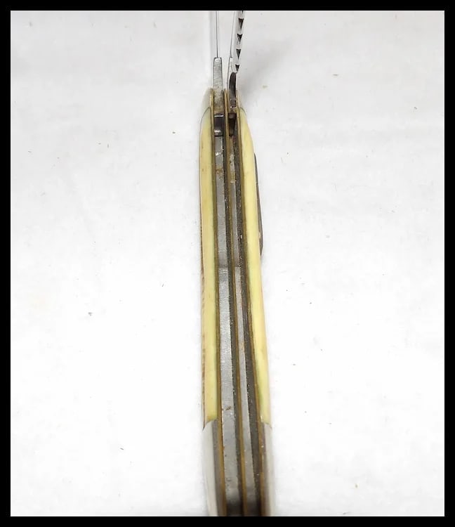Queen Cutlery Co. #46 Toothpick Fish Knife in Winterbottom Bone - 5