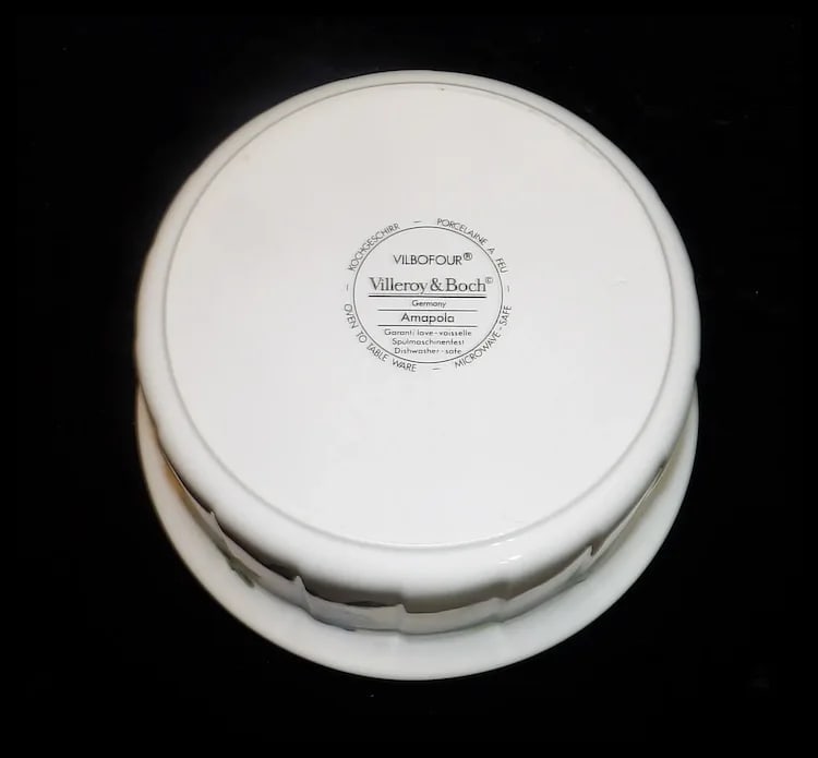 7 ½” Souffle Amapola Pattern by Villeroy & Boch - 5