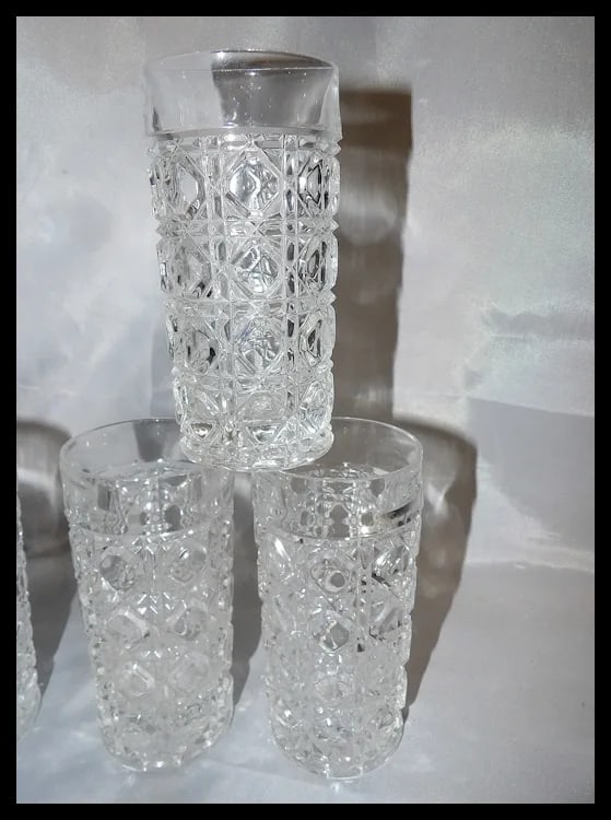 American Cut Lead Crystal AMC13 Criss Cross Cane - 4