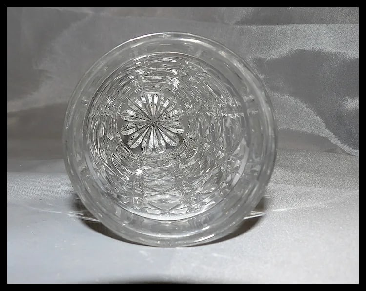 American Cut Lead Crystal AMC13 Criss Cross Cane - 8