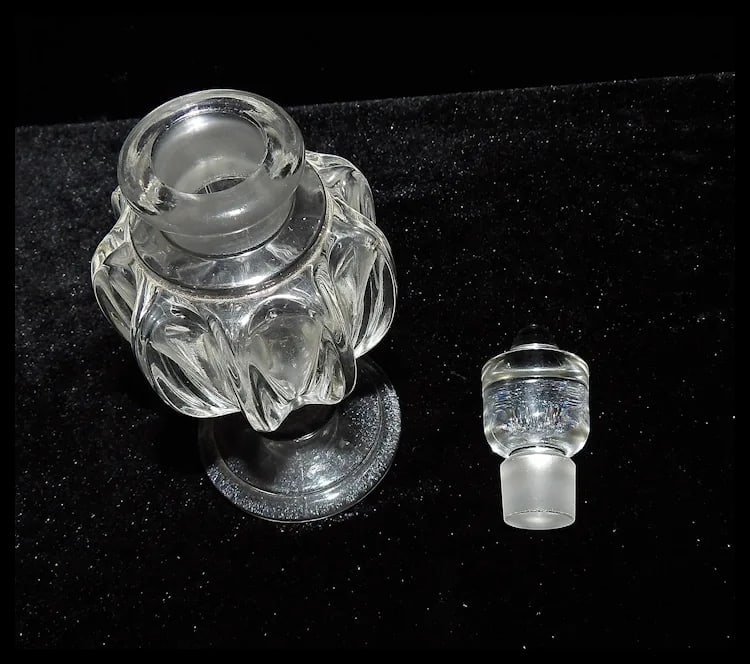 Vintage Balenciaga Le Dix 2 oz Flacon Perfume Bottle - 5