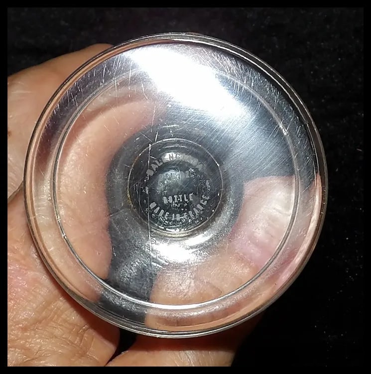 Vintage Balenciaga Le Dix 2 oz Flacon Perfume Bottle - 6