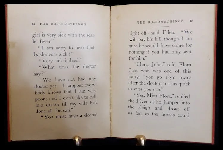 1890 First Printing Riverdale Stories by Oliver Optic- The Do-Somethings - 11