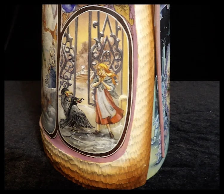 Russian Hand Carved Hand Painted Limited Edition Santa Claus - 8
