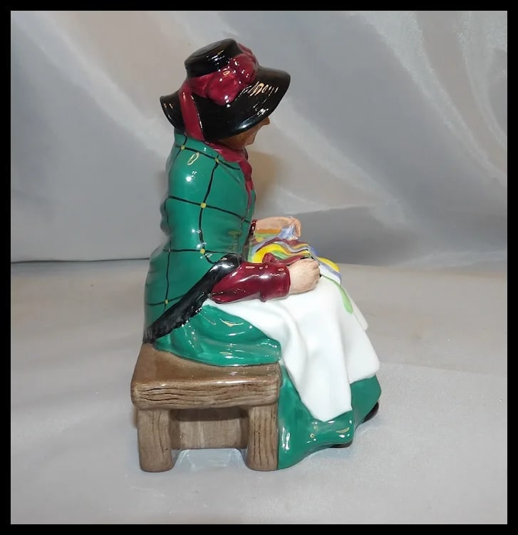 1948 Royal Doulton Silks & Ribbons Limited Figurine HN2017 Signed - 3
