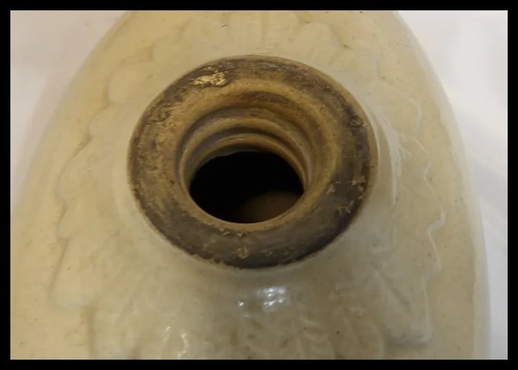 Antique Bourne Denby England Stoneware Foot Warmer Bottle 1.5 pt. #837182/838283 - 8