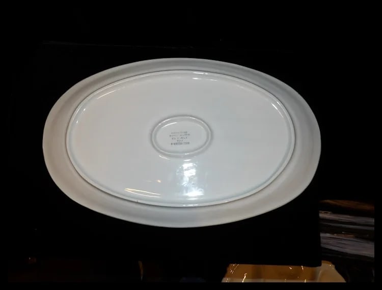 Very Large 19 7/8” Vietri Hand Made and Painted Serving Platter with Flowers made in Italy - 6