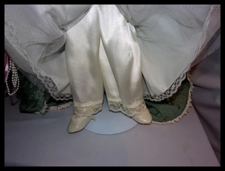 Vintage Designer Guild Collection Theodora Doll with Stand - 11