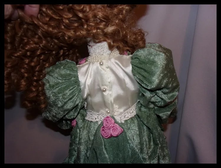 Vintage Designer Guild Collection Theodora Doll with Stand - 5