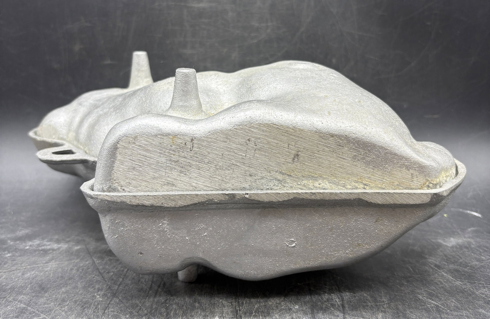 Vintage Cast Aluminum Bunny Rabbit Mold Metal - 8