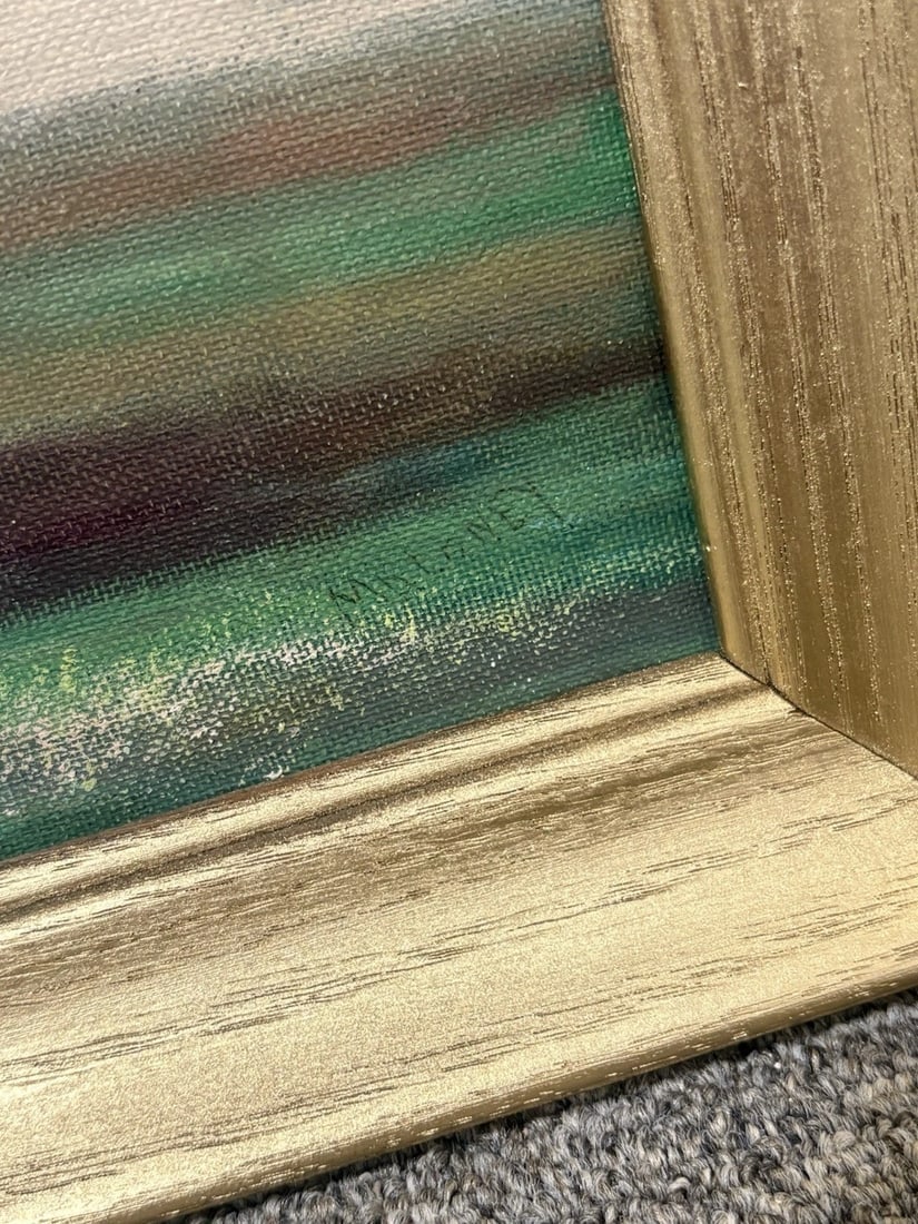 Malorey Oil On Board Landscape Painting - 3