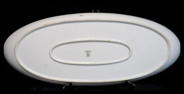 Vintage Hutschenreuther Selb Bavaria Germany Hand Painted Fish Platter & Plates Signed - 11
