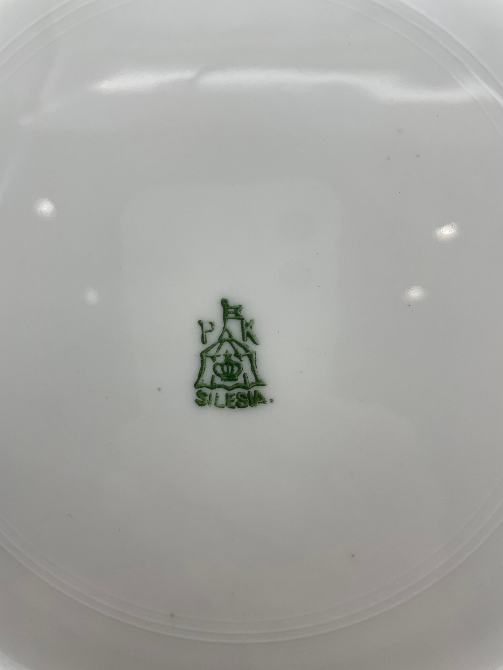 ANTIQUE GERMAN CAKE PLATE - 3
