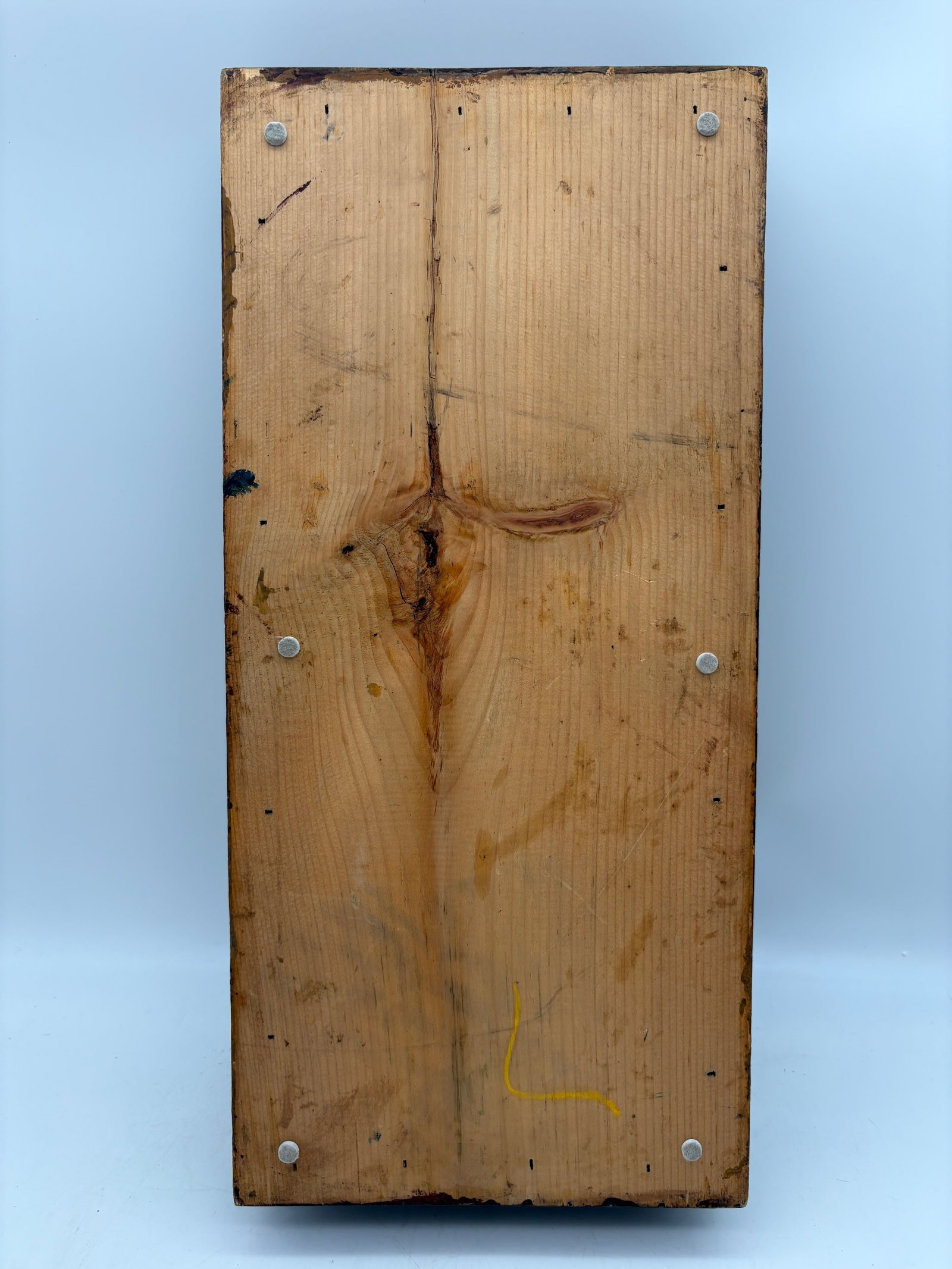 Primitive Large Wood Trencher Dough Box - 7