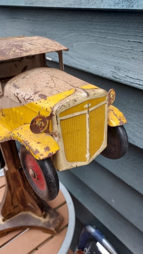 Buddy L Pressed Steel Delivery truck Original Paint - 3