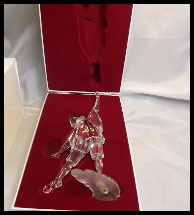 Swarovski Crystal 1999 Annual SCS Masquerade Pierrot Clown In Box - 13
