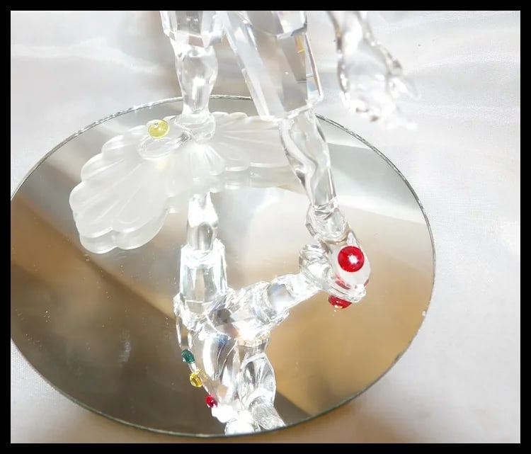 Swarovski Crystal 1999 Annual SCS Masquerade Pierrot Clown In Box - 14