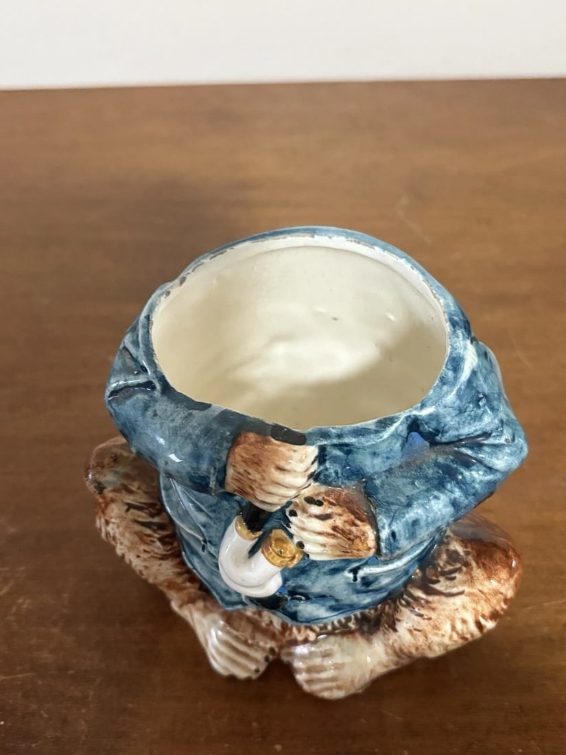 Majolica Bear Humidor - 5