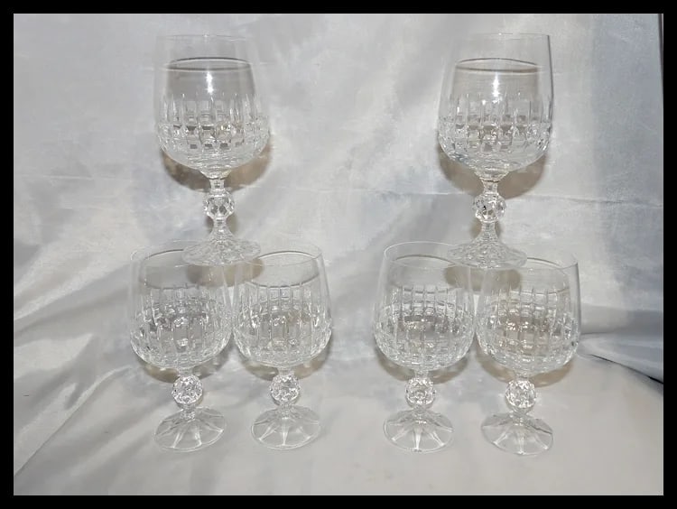 Belfast Pattern by Bohemia Crystal-Crystalex Wine Glasses - 2