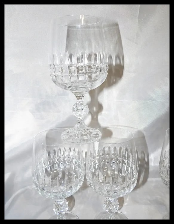 Belfast Pattern by Bohemia Crystal-Crystalex Wine Glasses - 3
