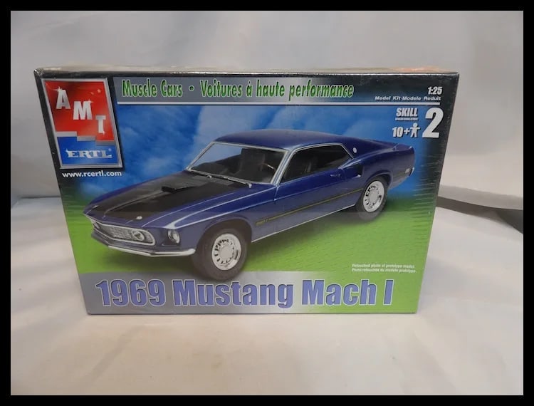 1969 Ford Mustang Mach I Fastback Original Unopened Package - 3