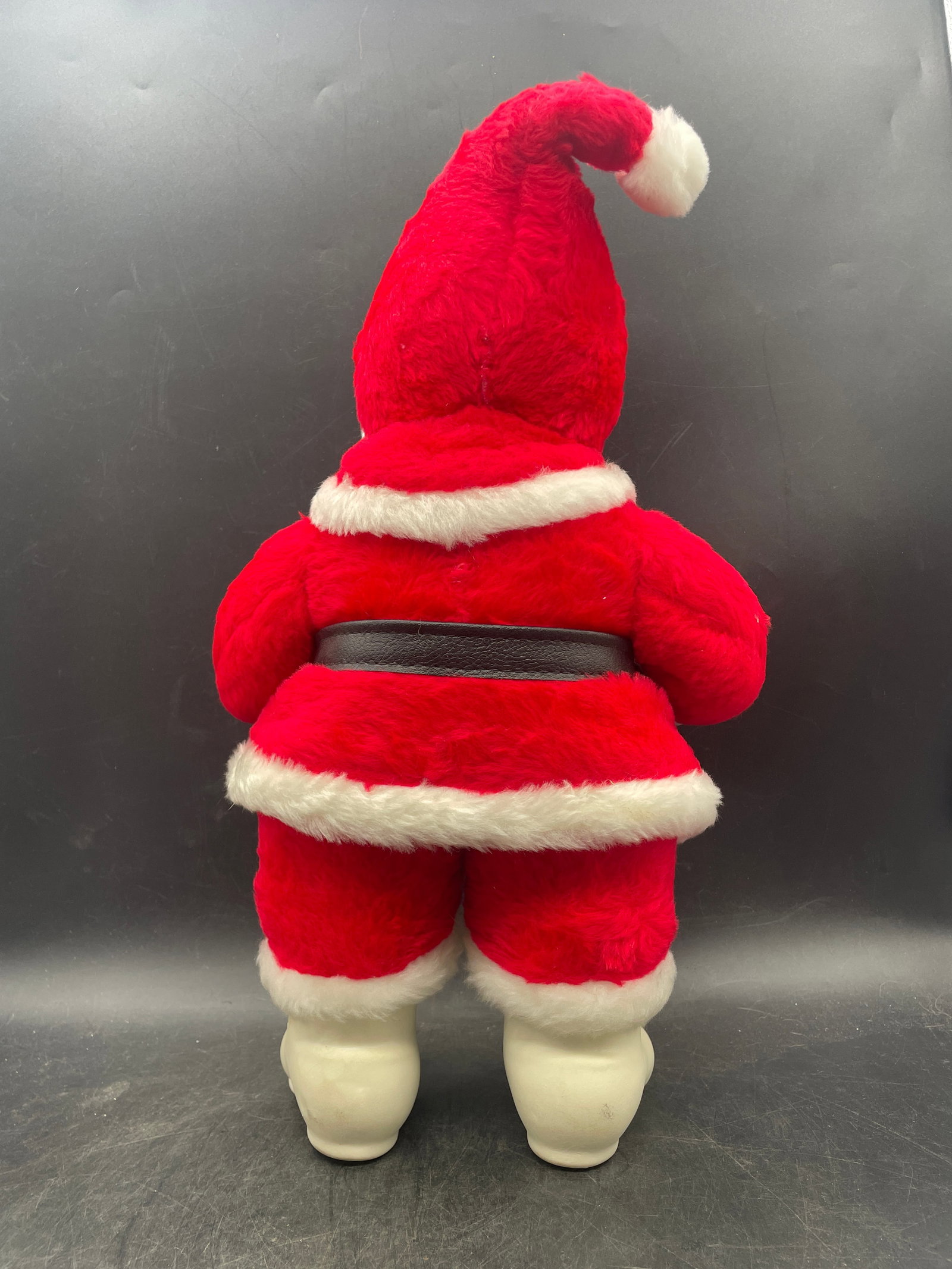 Rare Rushton Coca Cola African American Santa Plush White Boots 50's - 5