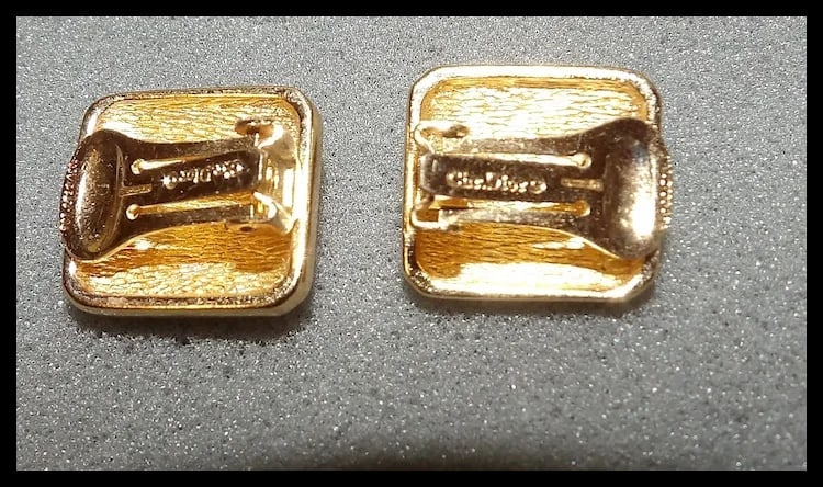 Vintage Christian Dior Vintage Clip Earrings - 3