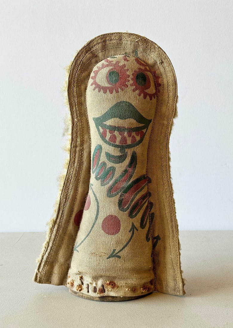 Vintage Carnival Clown Knock Down Doll - 2
