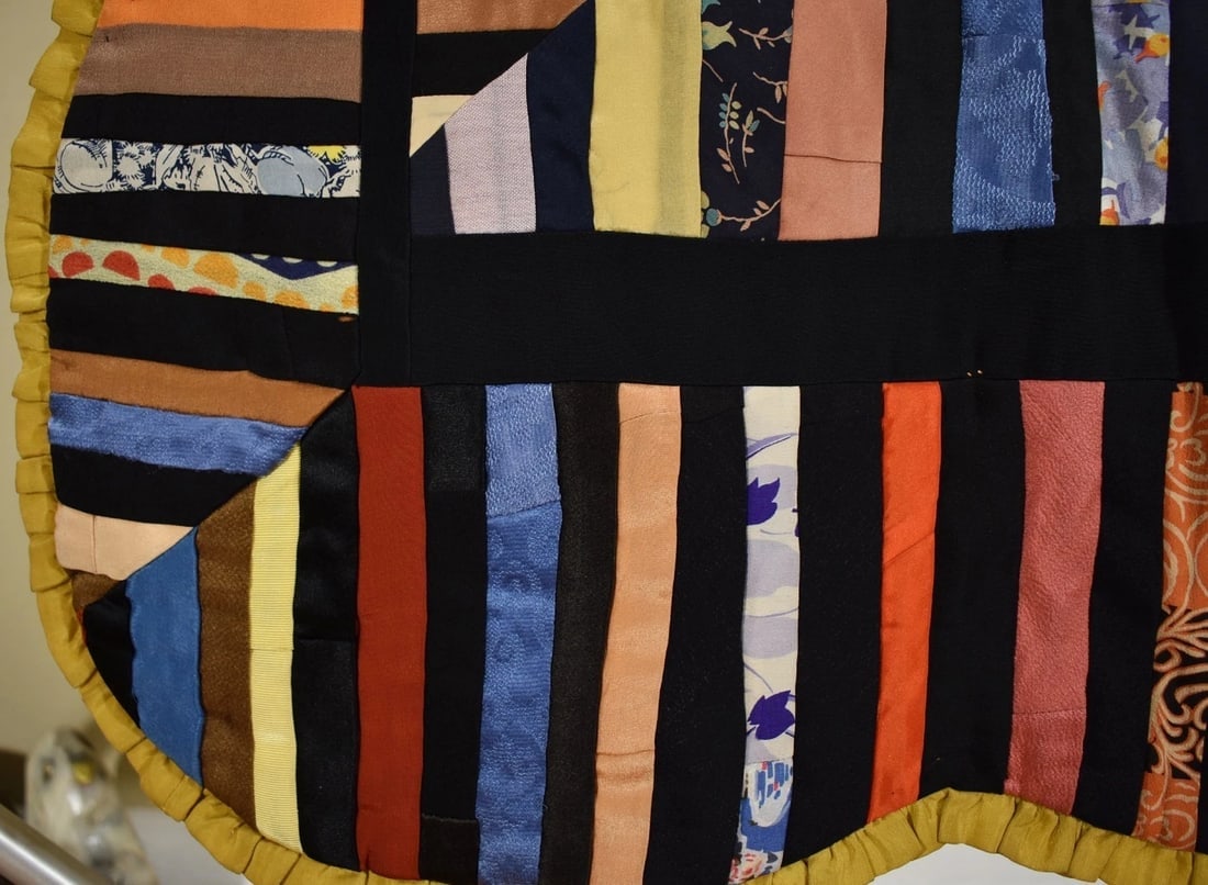 Crown of Thorns Quilt, Piano Key Borders - 6