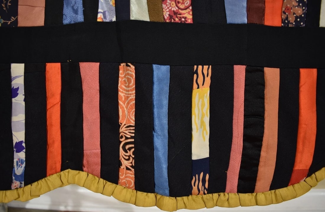 Crown of Thorns Quilt, Piano Key Borders - 7