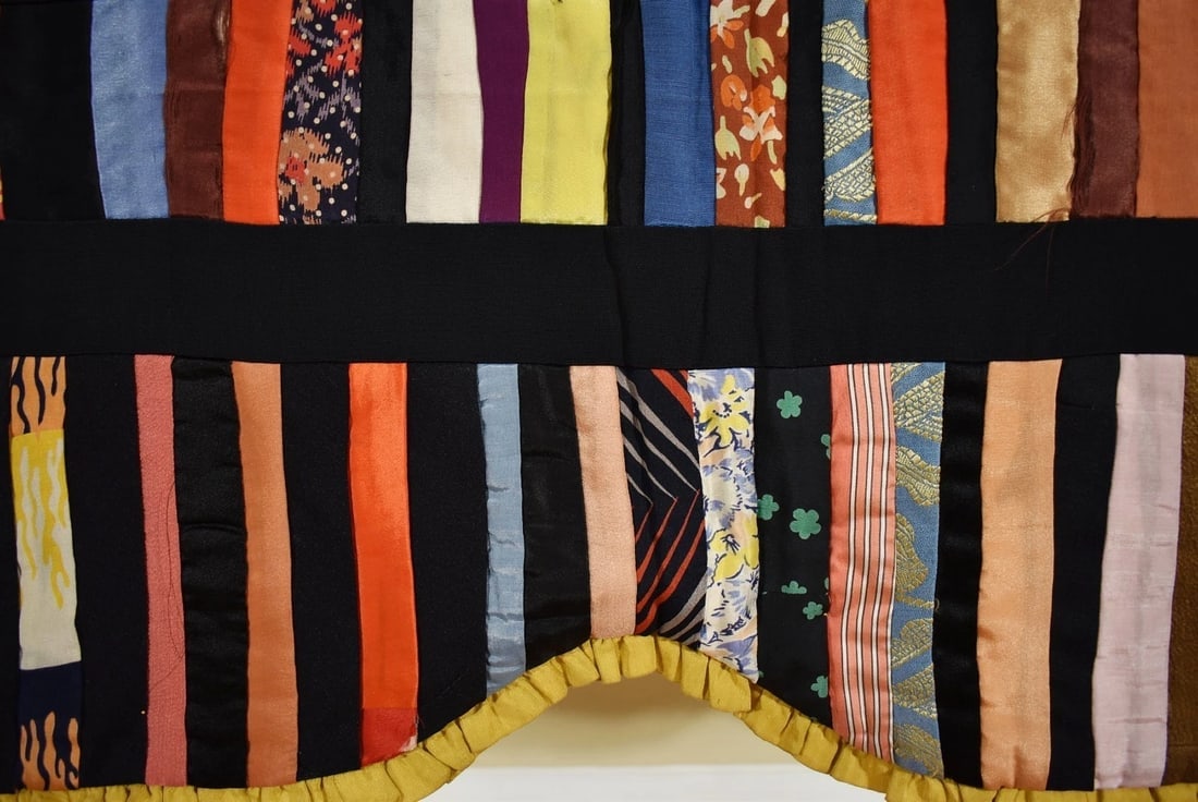 Crown of Thorns Quilt, Piano Key Borders - 8