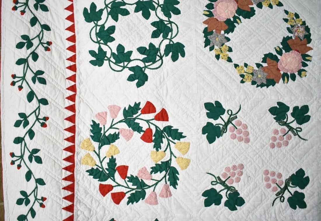 Vintage Smithsonian "The Bride's Quilt" - 10