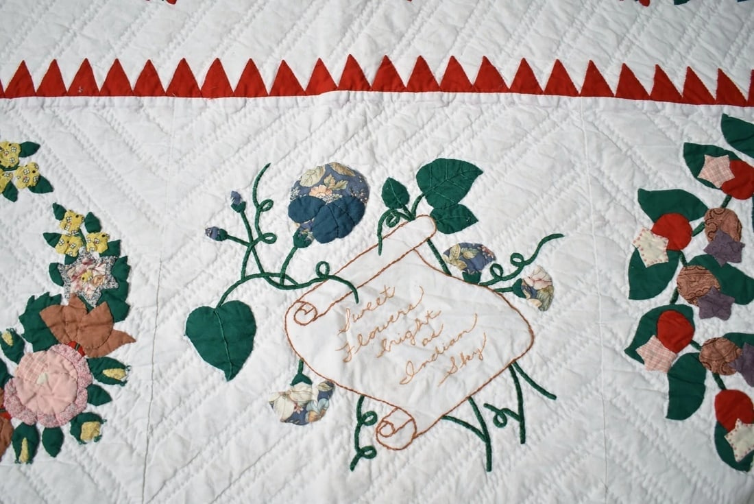 Vintage Smithsonian "The Bride's Quilt" - 2