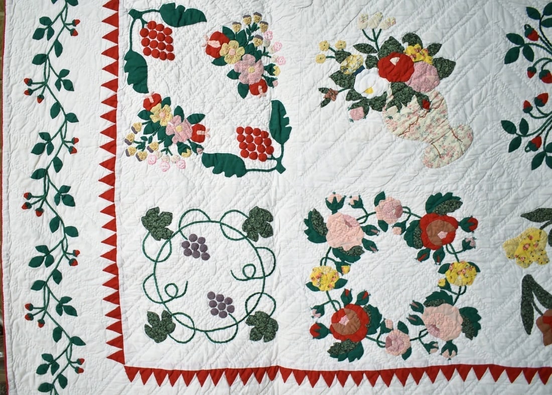 Vintage Smithsonian "The Bride's Quilt" - 7