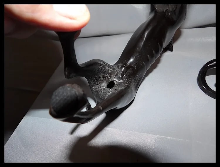Pair of Greyhound Figurines Statues - 8