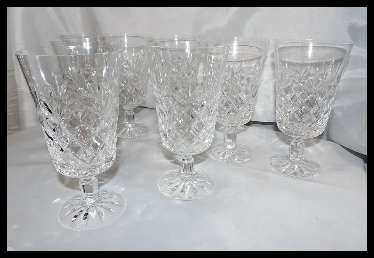 LENOX "Charleston" Iced Tea Glass 6 3/4" Hand Blown Lead Crystal - 2