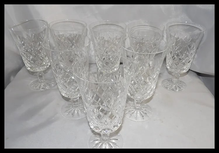 LENOX "Charleston" Iced Tea Glass 6 3/4" Hand Blown Lead Crystal - 4