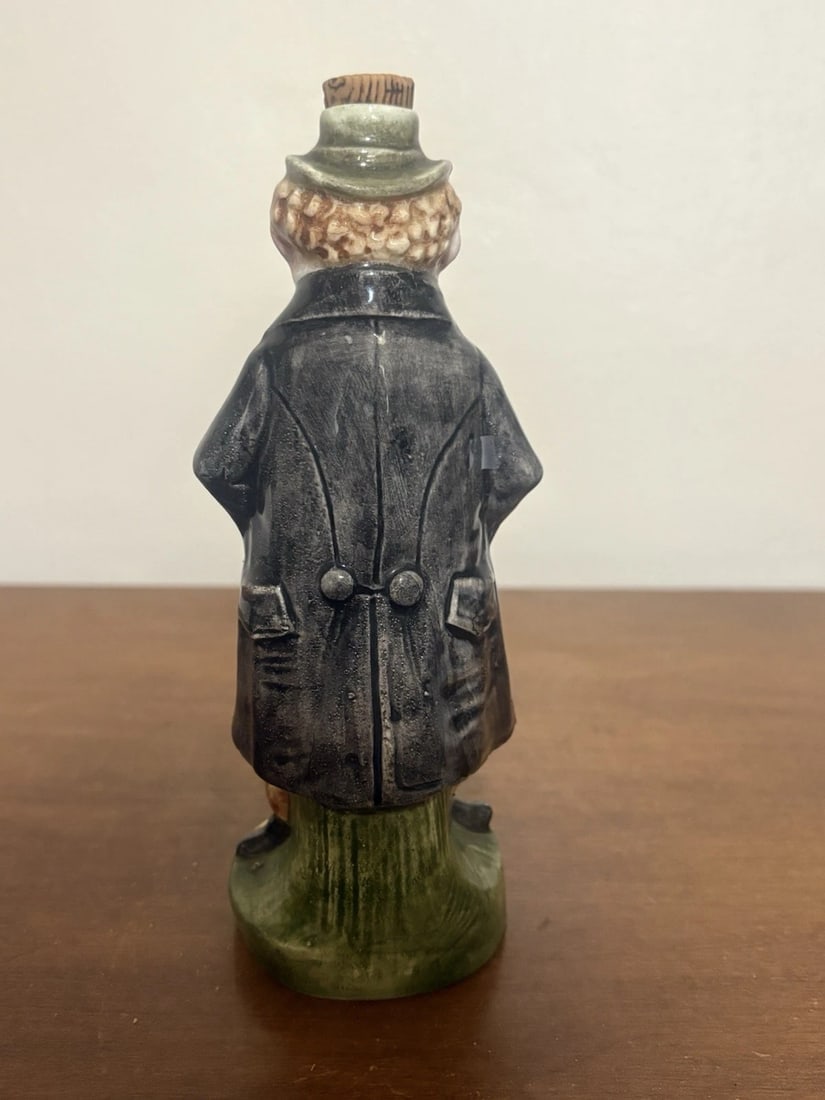 Majolica Figural Bottle - 3