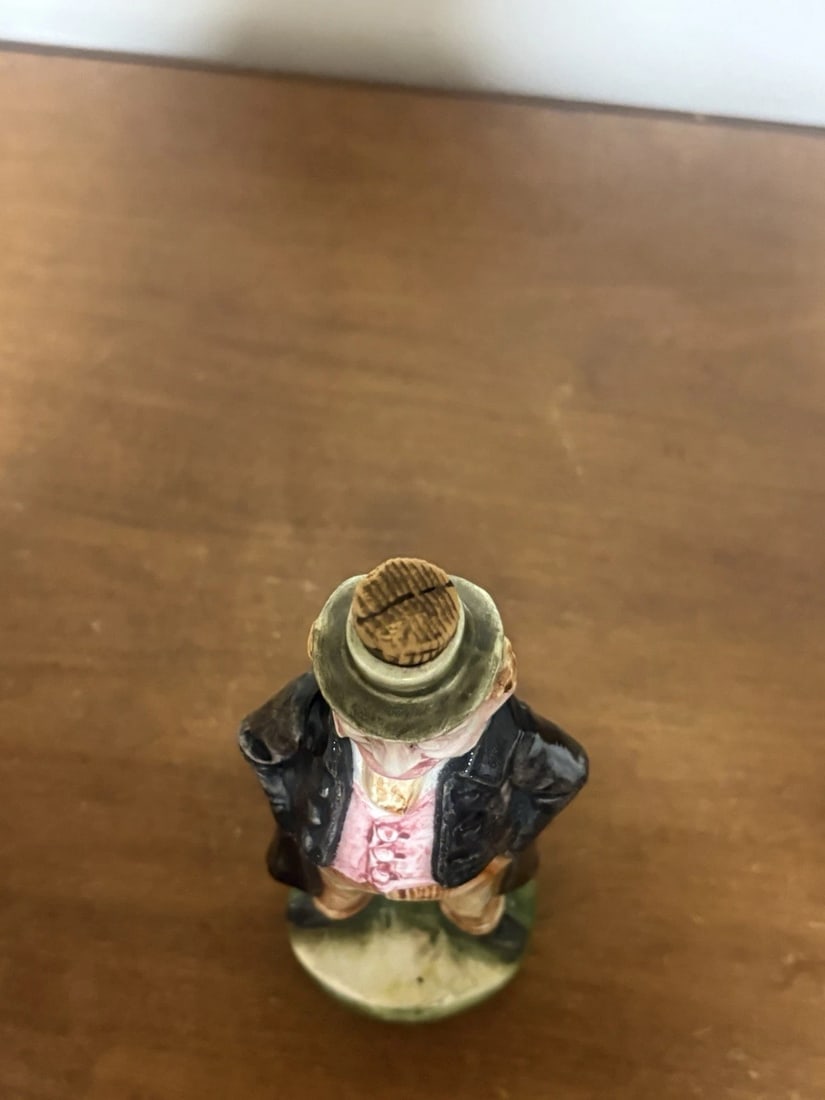 Majolica Figural Bottle - 5