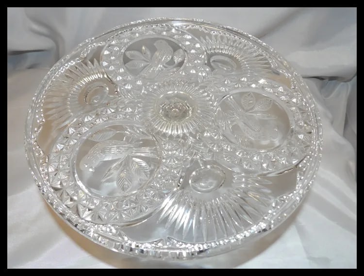 12" Diameter Cake Stand/Pedestal The Byrdes Collection by Hofbauer - 3