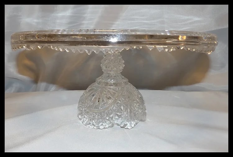 12" Diameter Cake Stand/Pedestal The Byrdes Collection by Hofbauer - 4