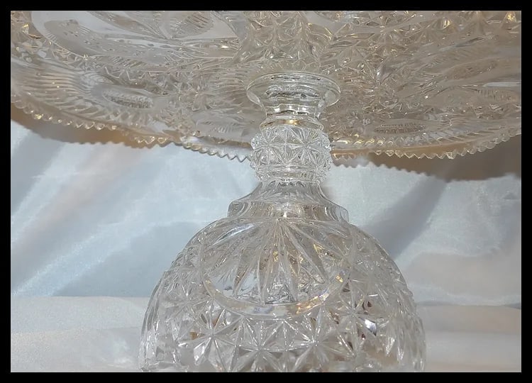 12" Diameter Cake Stand/Pedestal The Byrdes Collection by Hofbauer - 5