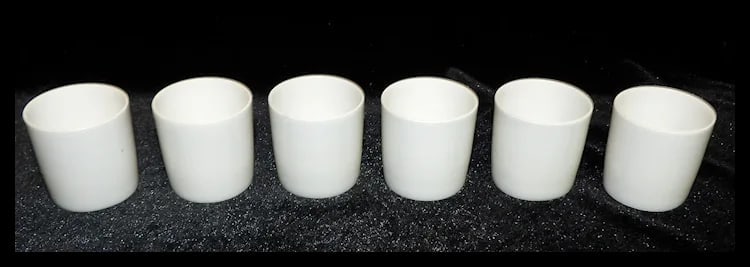 Vintage Porcelaine de Paris Neiman Marcus Limoges France 9 piece Liquor Decanter with King, Queen, - 7