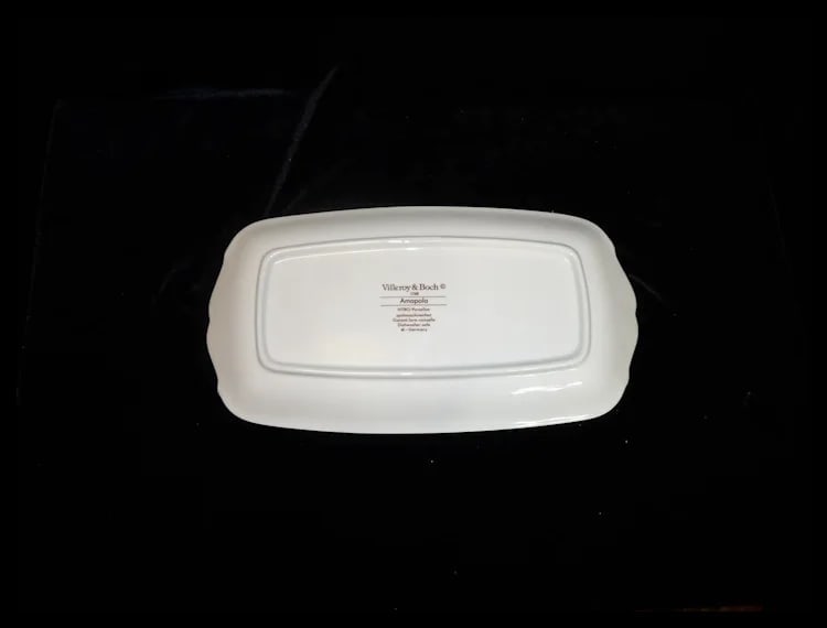 Large Sandwich Tray Amapola Pattern by Villeroy & Boch - 5