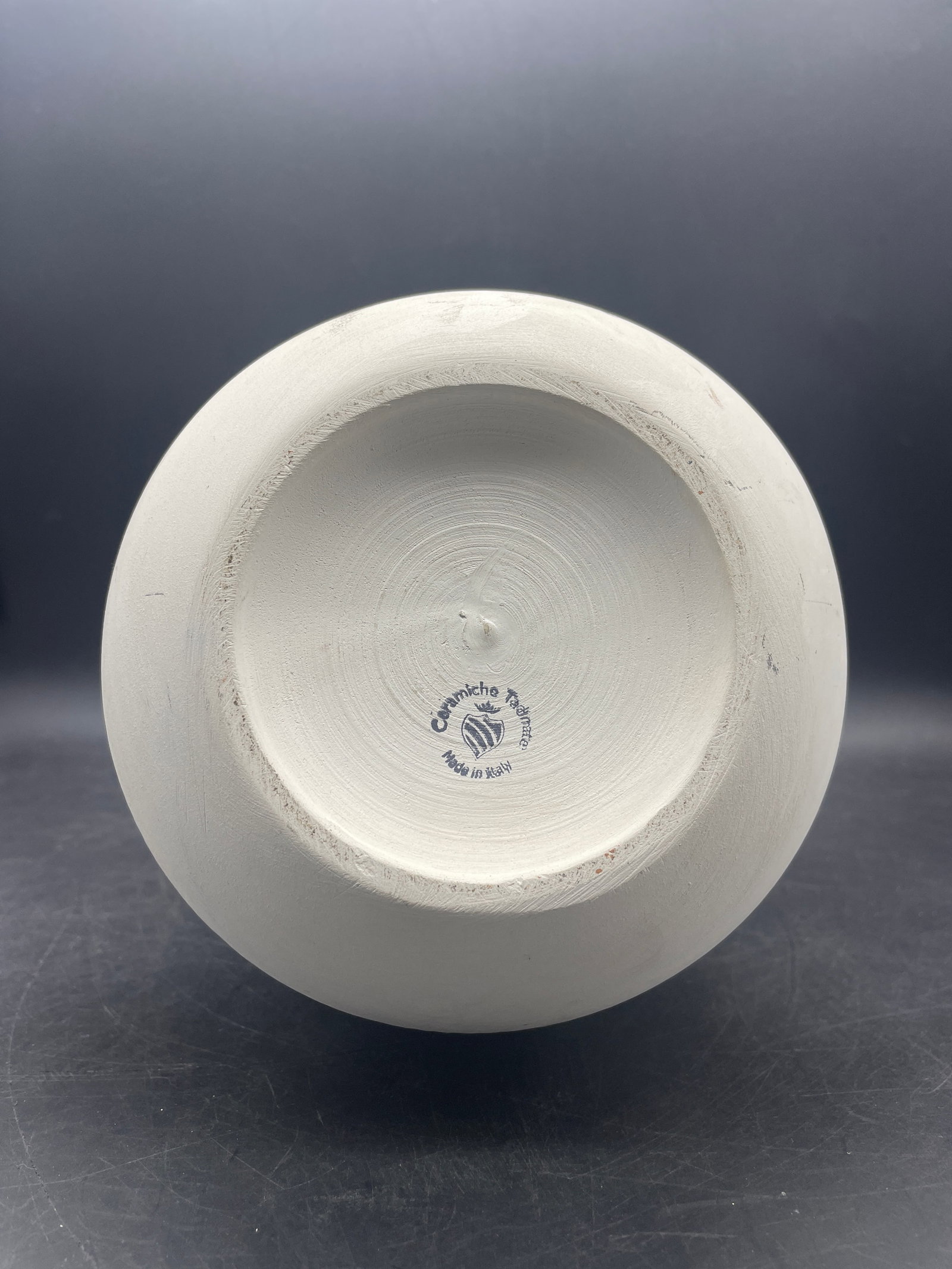 Mid-Century Modern Bitossi Style Ceramiche Tadinate Vase Italy 15" - 7