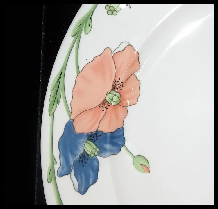 12" Chop Plate (Round Platter) Amapola Pattern by Villeroy & Boch - 3