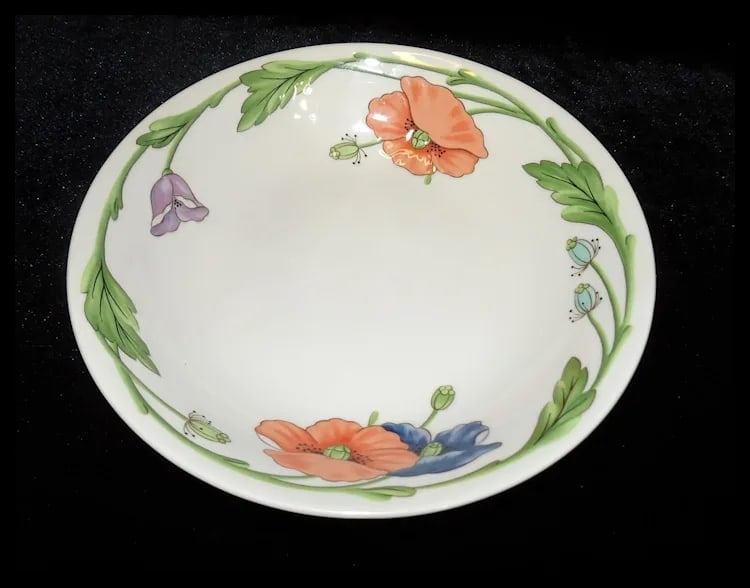 Coupe Soup Bowl Amapola Pattern by Villeroy & Boch - 3