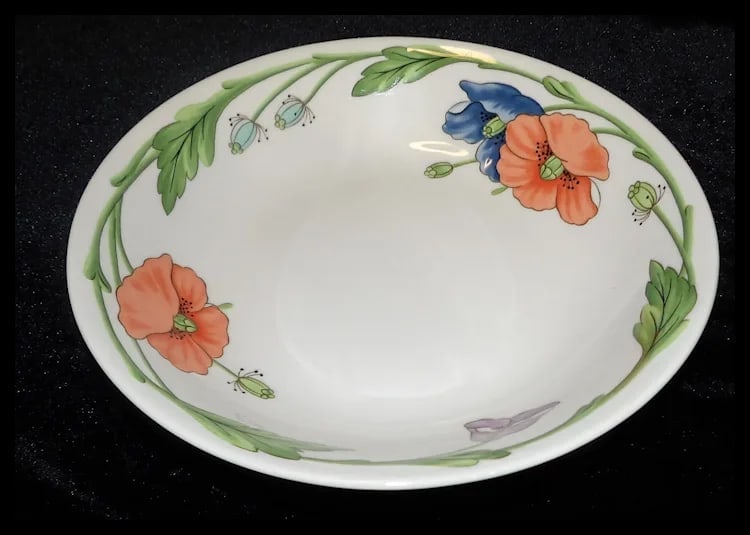 Coupe Soup Bowl Amapola Pattern by Villeroy & Boch - 4