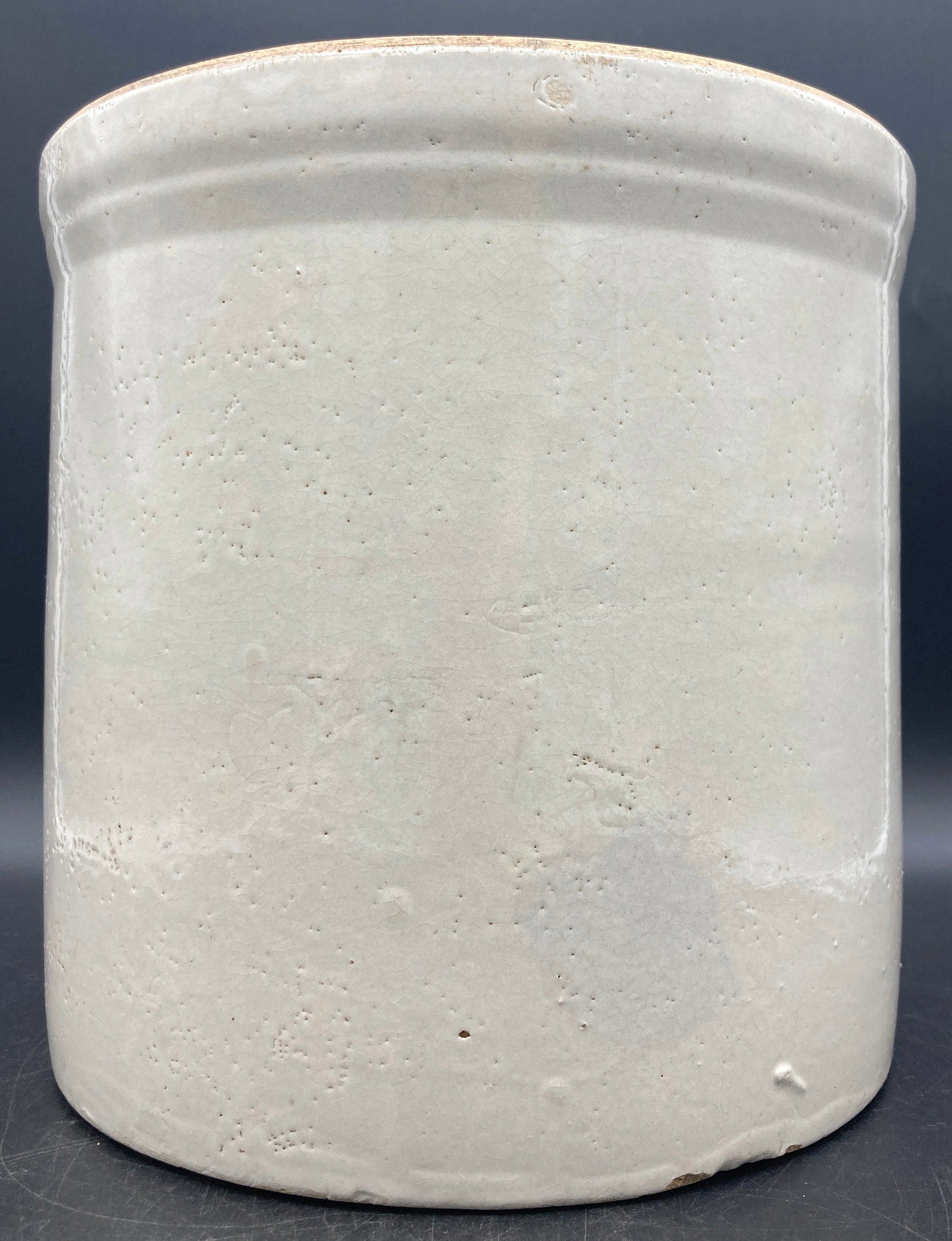 ANTIQUE PFALTZGRAFF STONEWARE 2GAL. CROCK with COBALT BLUE - 5